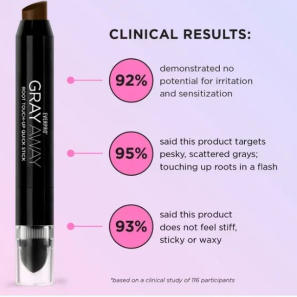 Everpro Gray Away Temporary Hair Color Root Touch-up Quick Stick - Picture 5 of 5